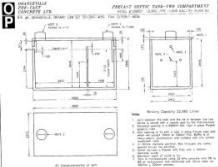 PRECAST HOLDING TANK - 22,980 Litre